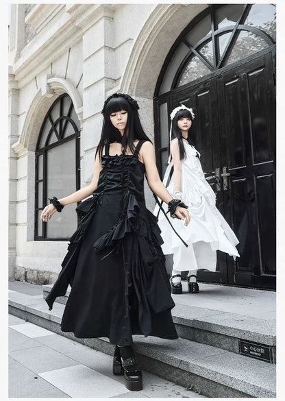With PUJI - Dream - Daily Twins Lolita JSK, Loose Fit, Hidden Pockets
