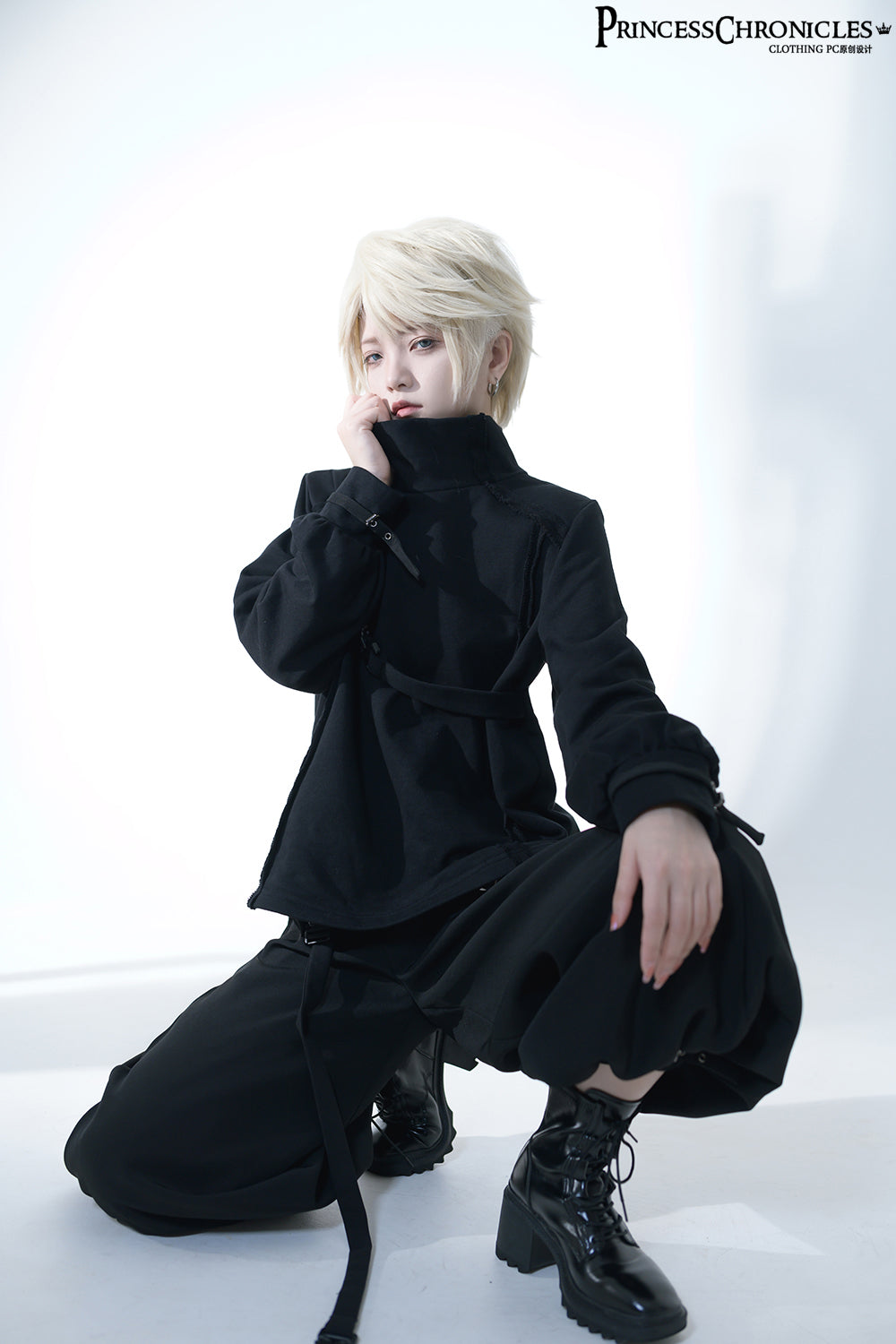 Princess Chronicles - Functional Rabbit - Handsome Gothic Lolita Pantsuit