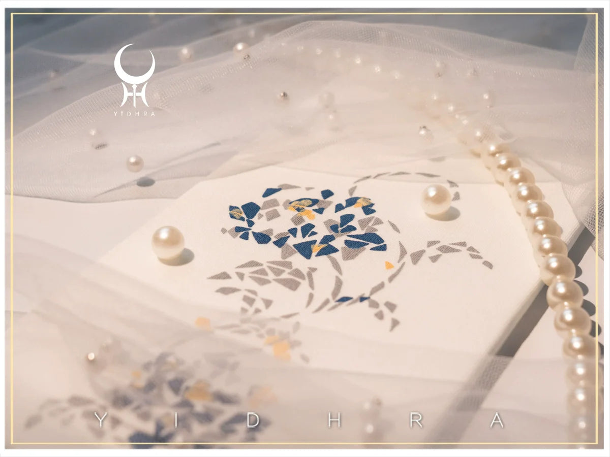 Yidhra - Resplendent flower Qiki - Elegant Lolita Pantyhose Velvet Pantyhoses Summer