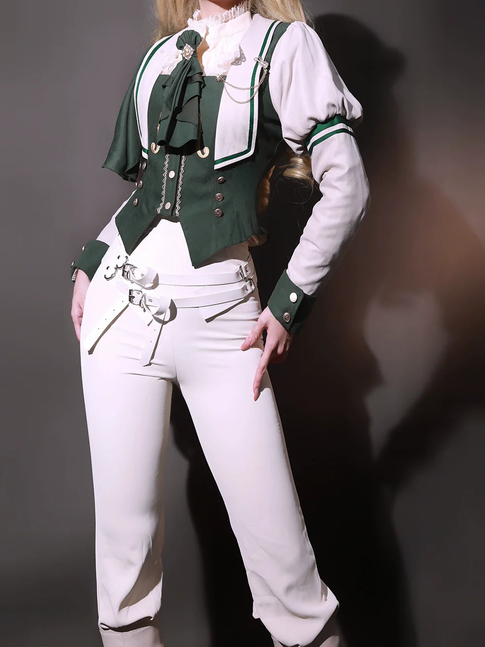 Miss Point - Elegant Lolita Coat - Golden Movement Customized Short Coat