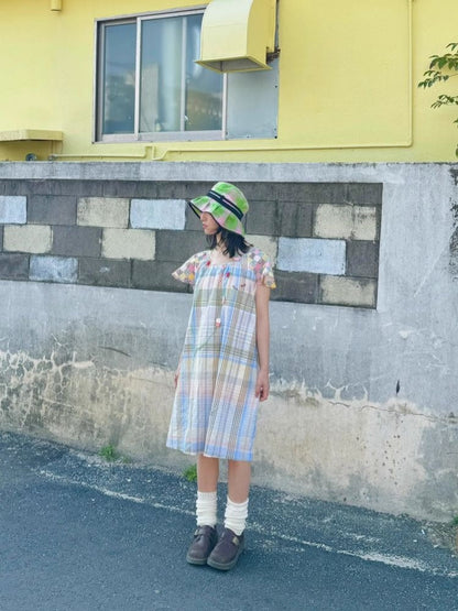 Plaid loose dress【s0000008733】