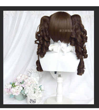 Sinwavy - Old School Lolita Wig, Layered Roman Curls