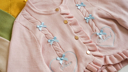 Dark Star Island - Sugar Frost - Sweet Lolita Cardigan Knit Embroidered Sweater