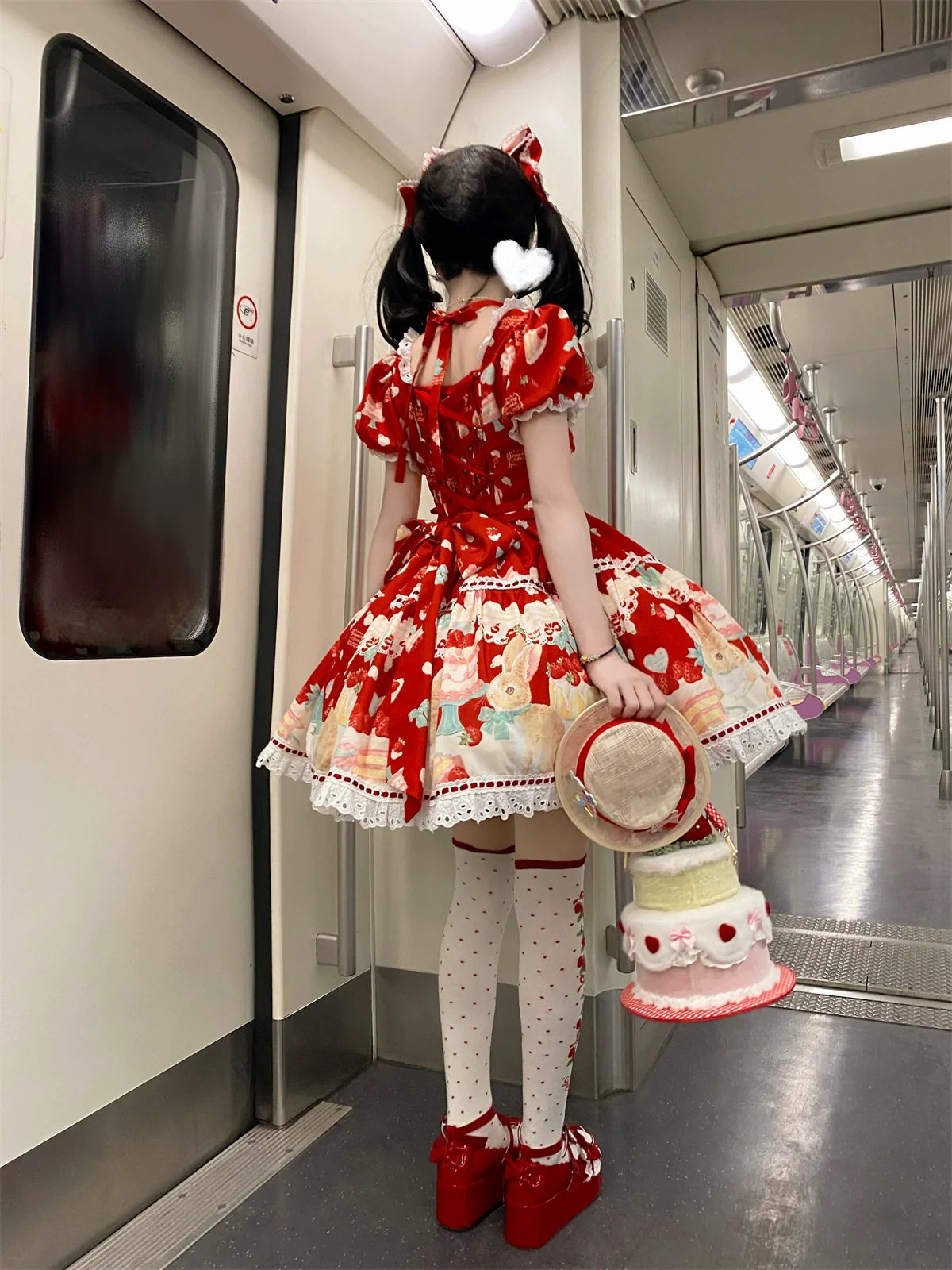 Dark Star Island - Honey Bunny Cake - Sweet Lolita JSK/OP/Strap SK/Shirt