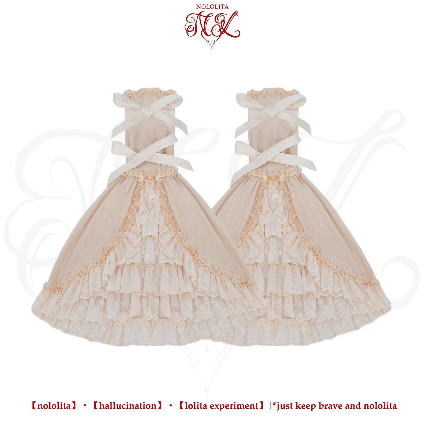 Nololita - Nightingale - Old School Lolita Shirt with Detachable Sleeves