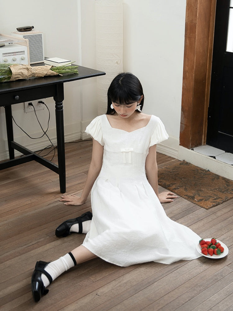 Flower Embroidery Dress【s0000001737】