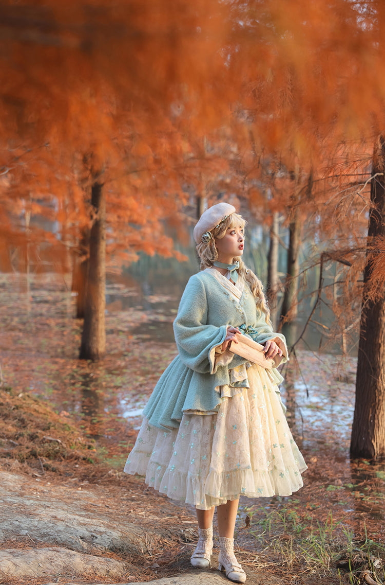 Fantastic Wind - Resurrection - Elegant Embroidery Lolita JSK Set