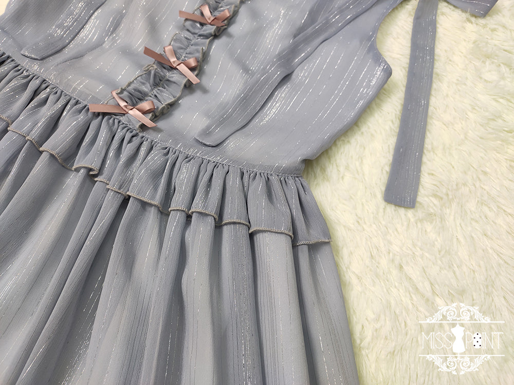 Miss point - Rhine Riverside - French Vintage Chiffon Lolita JSK