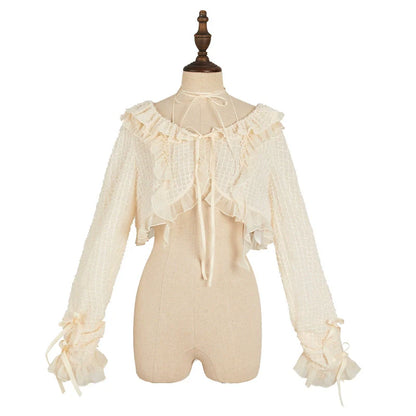 Nuit De Cellophane - A Thousand Moonfalls - Elegant Lolita JSK Dress Thin Cardigan