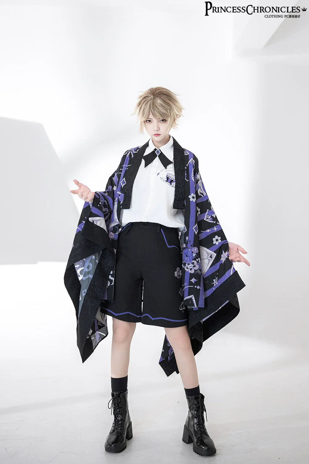 Princess Chronicles - Summer Sunscreen Loose Vintage Printed Haori Outerwear