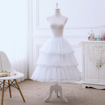 Your Princess - Lolita Adjustable Puffy Petticoat, Fishbone Support