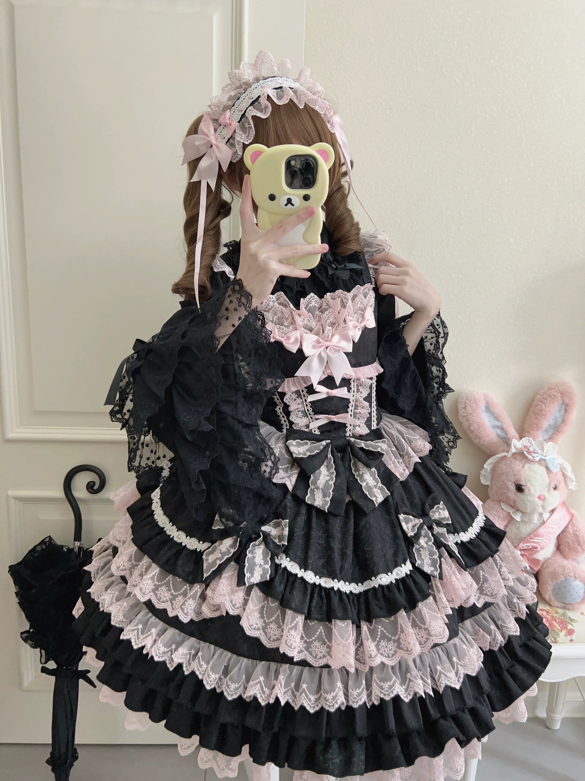 Sugar Girl - Flower Ode - Doll-like Sweet Lolita Jumper Dress