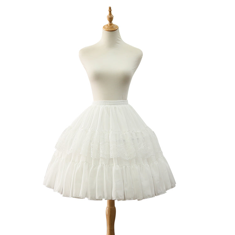 Manyiluo - Elegant Lolita A-type Adjustable Fishbone Pannier