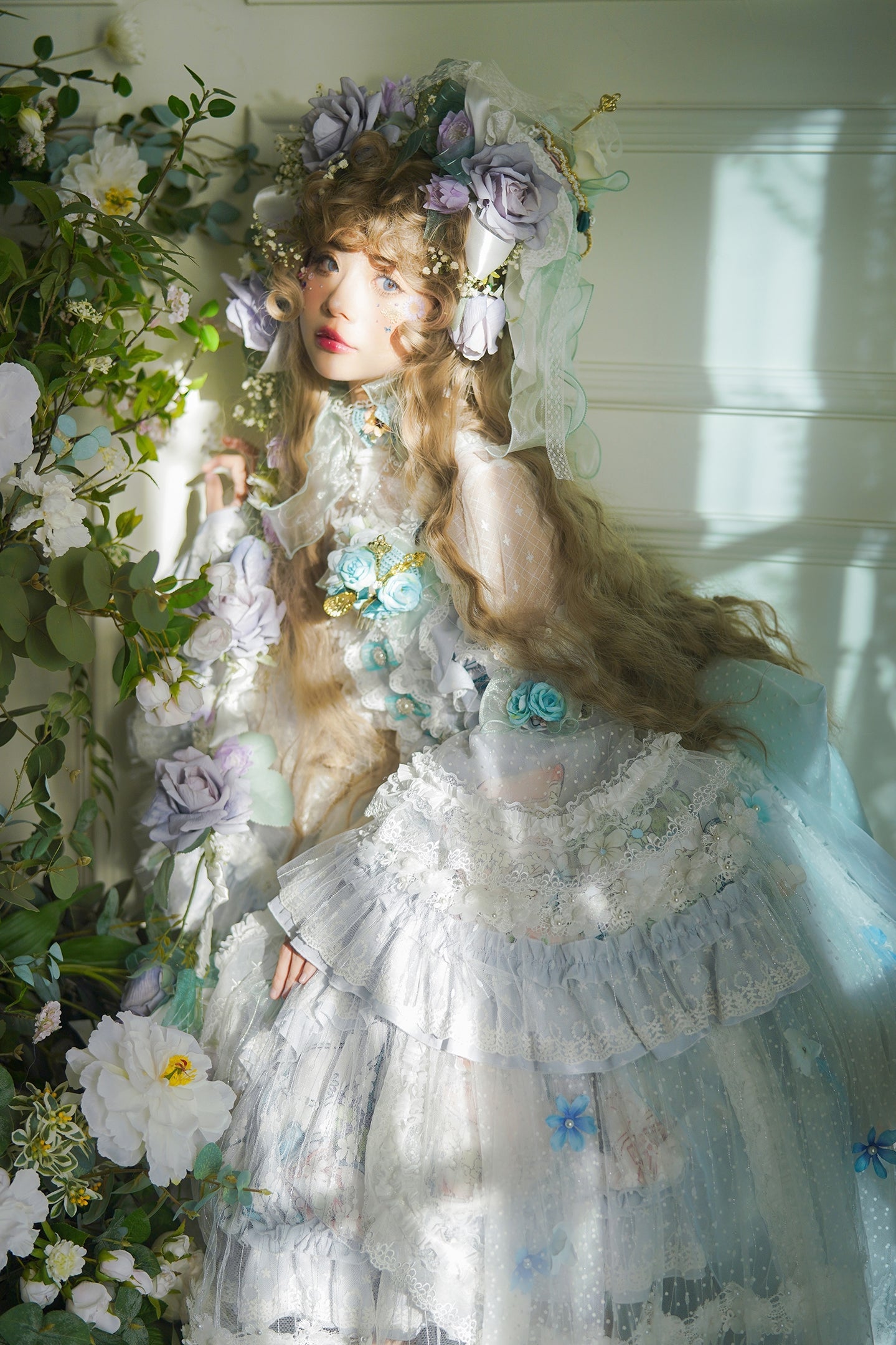Youpairui - Sylph - Classic Lolita Tea Party Green Jumper Dress