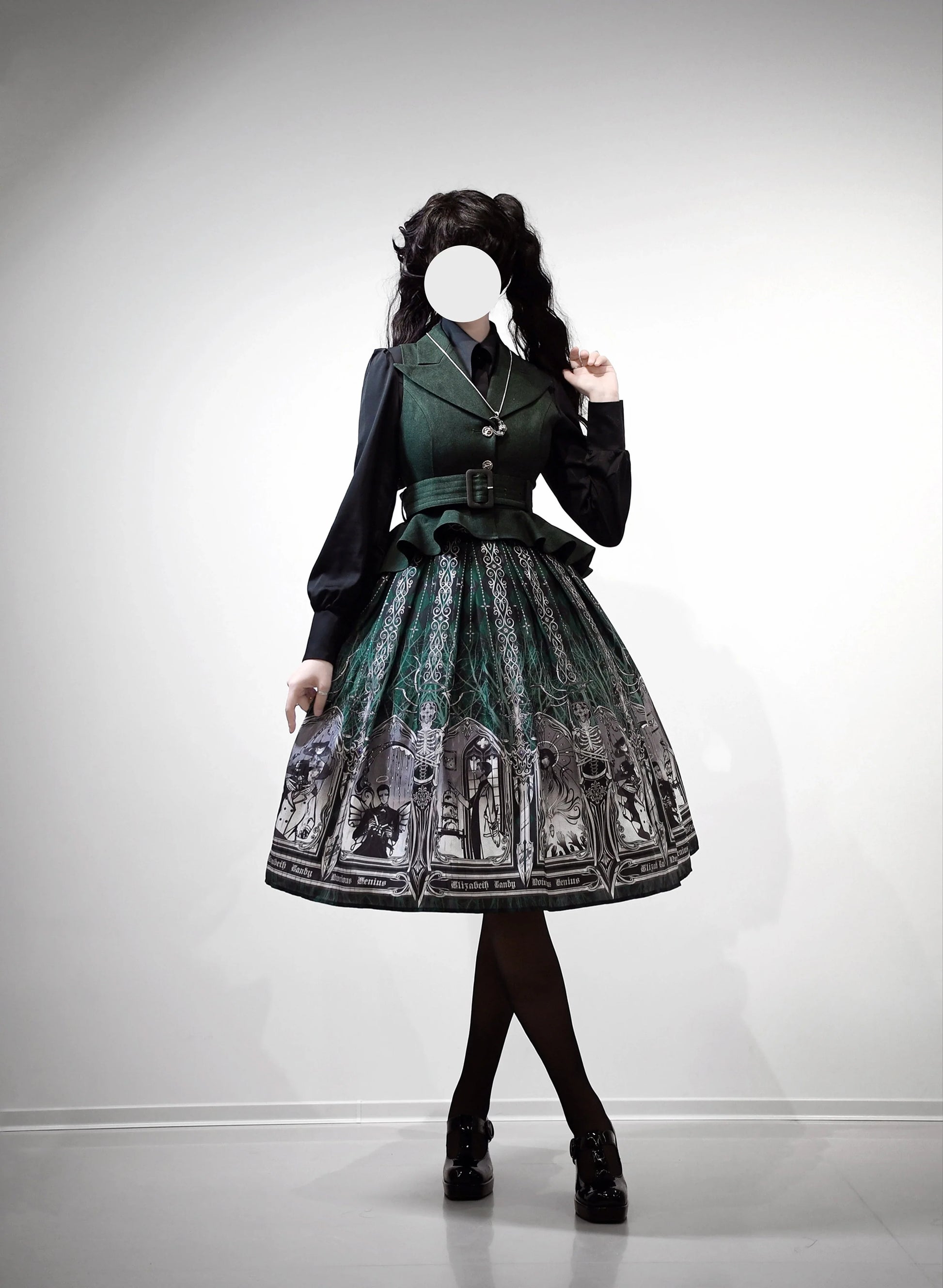 Frogic Studio - Magic Pharmacy - Vintage Lolita Vest Retro High-Waisted Lolita Vest