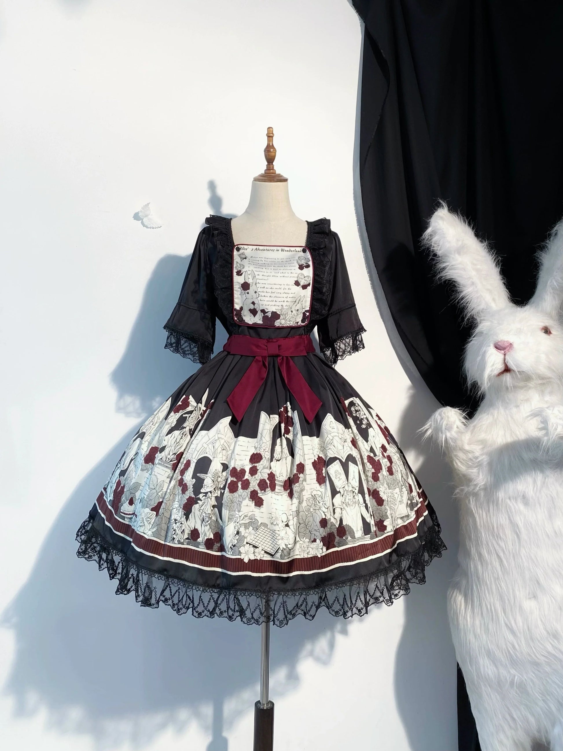 Caged Bird Hotel - Alice - Kawaii Lolita Dress OP Dress Sleepwear