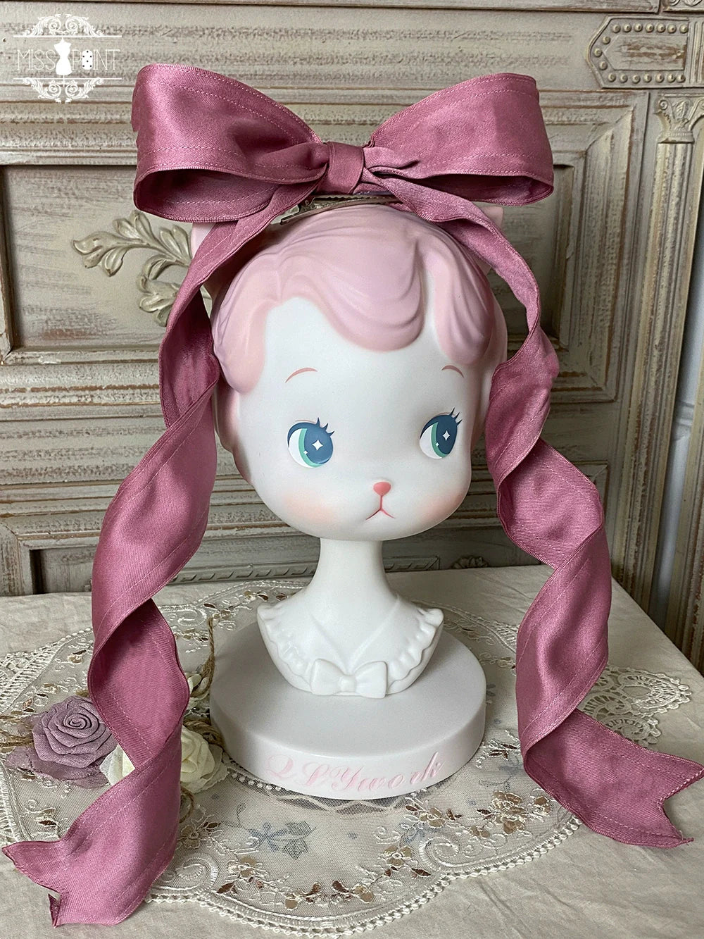 Miss Point - Sweet Lolita Accessories KC Hair Clip Brooch Waistband Cuffs