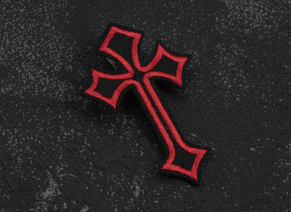 Strange Sugar - Gothic Lolita Cross Shaped Hair Clips