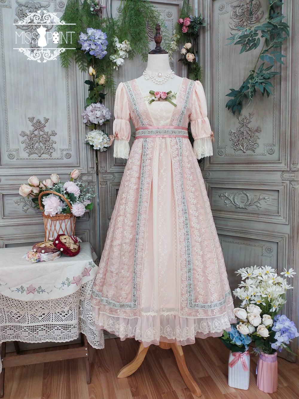 Miss Point - The Sally Gardens - Elegant Lolita Empire-cut OP Dress