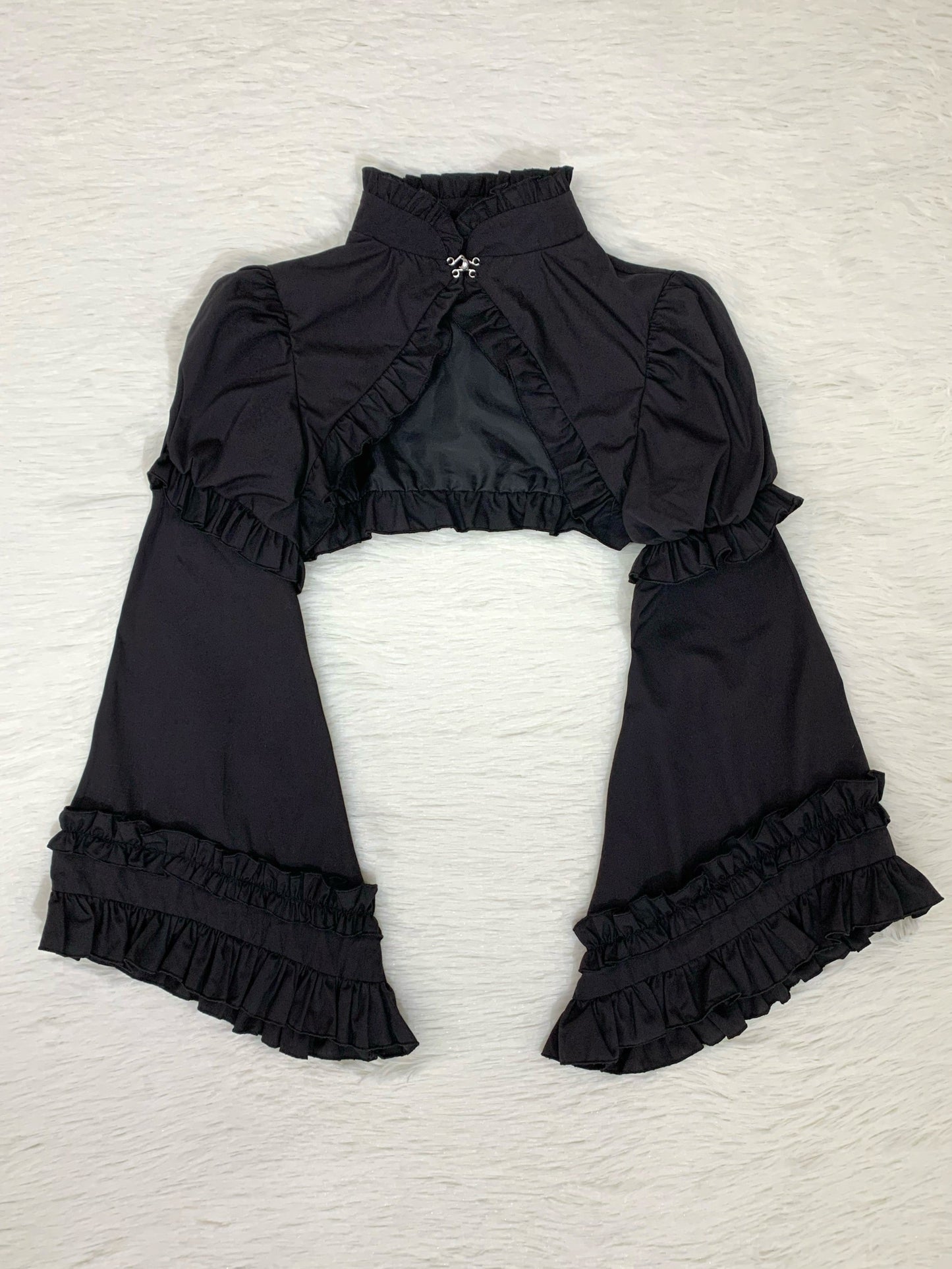 Mengfuzi - LiLith Accesspry Vintage Gothic Lolita Sleeves Bonnet Hairclips