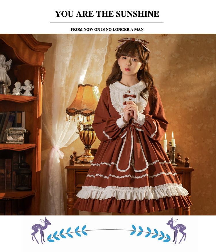 Eieyomi - Pastorale Rabbit - Kawaii Lolita OP Dress