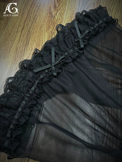 Alice Girl - Cross Princess - Sweet Lolita Princess Sleeves Cross Embroidery Sleeves