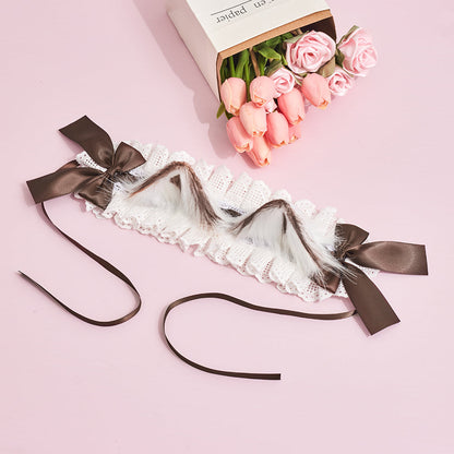 Sugar Time - Kawaii Lolita Cat Ears Design Headband