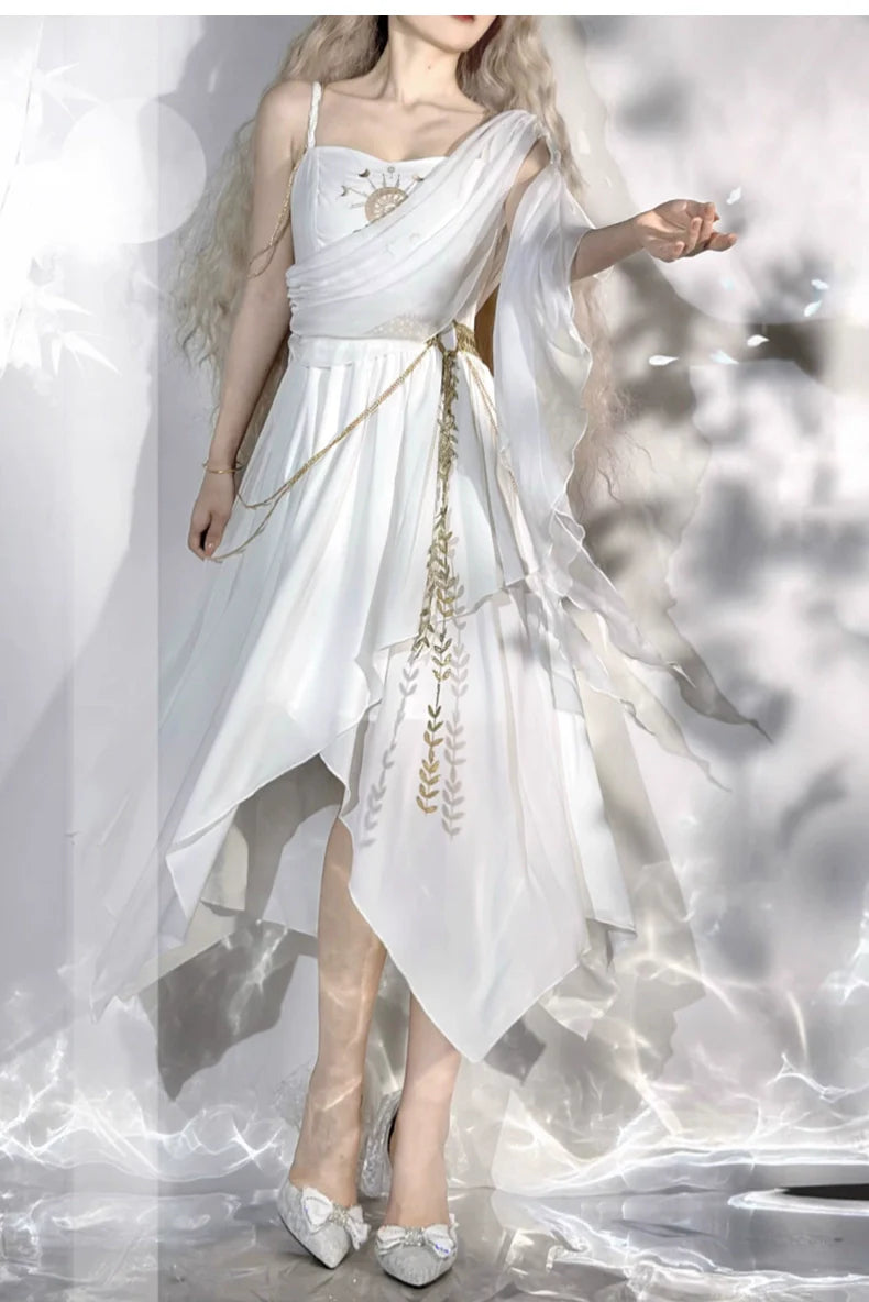 Eternal Island of Girls - Lolita Tethys Tears Greek JSK Dress