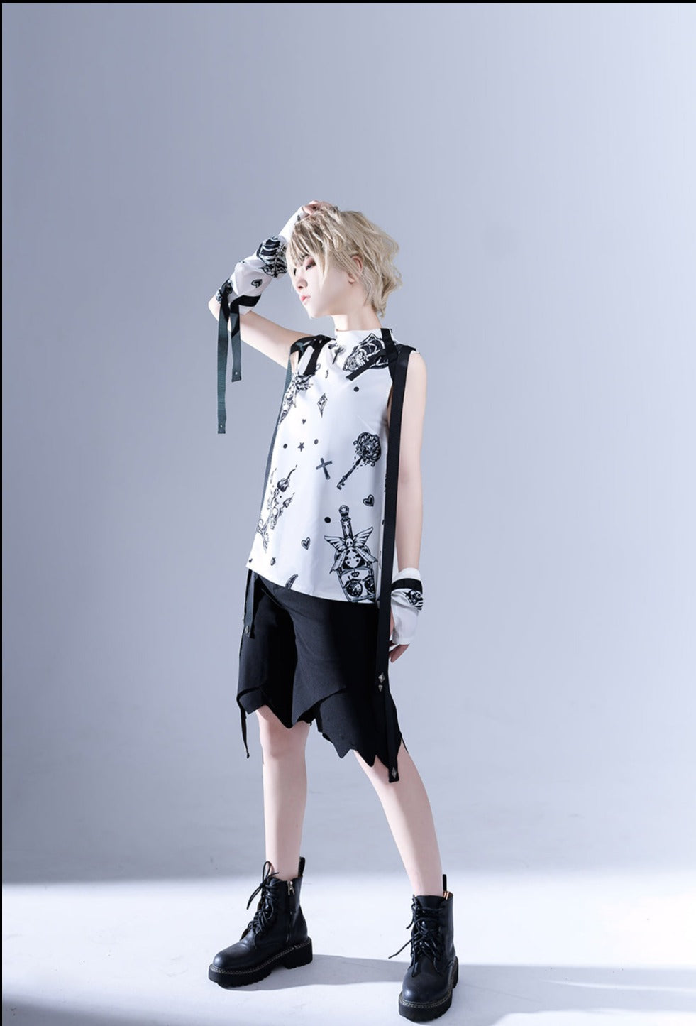 Princess Chronicles - Shadow Story - Sleeveless Daily Summer Shirt