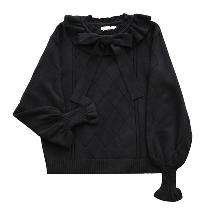 MIST - Mist Cotton - Winter Lolita Sweater Cute Knit Shirt