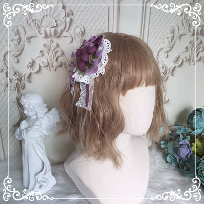 Chestnut Lolita - Louvre Vineyard Accessory Hairband Retro Lolita KC