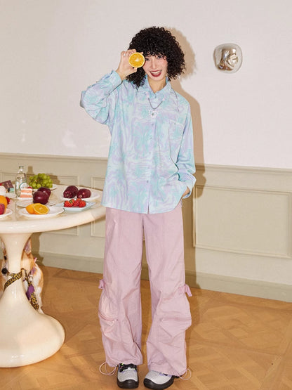 High waist slim casual pants【s0000006549】