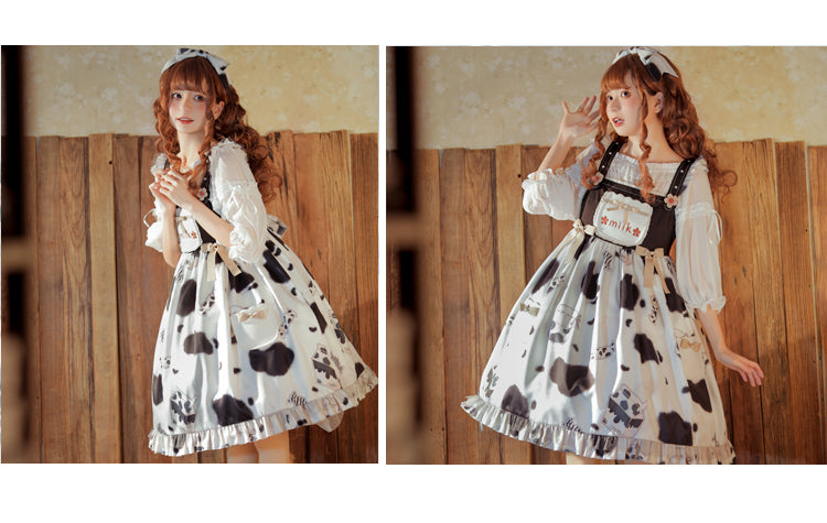 Eieyomi- Sweet Milk Candy - Kawaii Lolita JSK