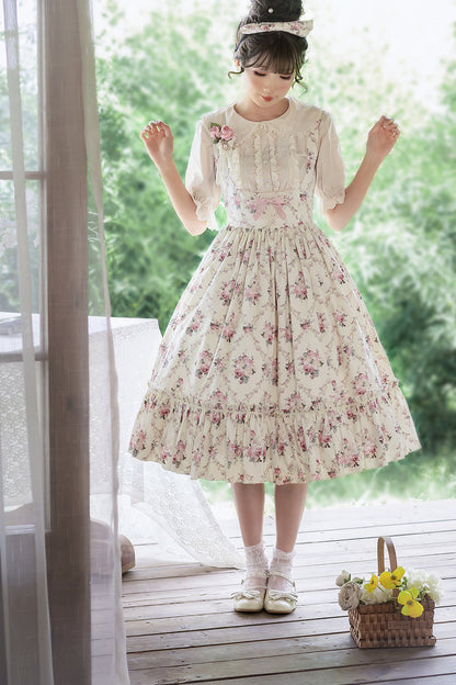 Miss Point - Happy Summer - Elegant Lolita Floral JSK Dress