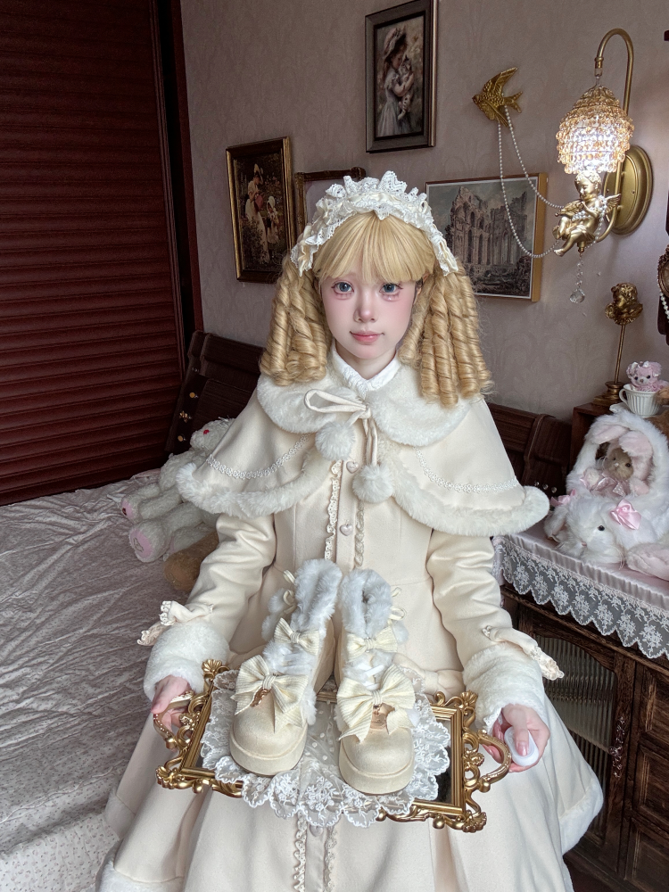 Aimee - Warm - Winter Sweet Lolita Snow Boots Thick Sole Fleece Shoes