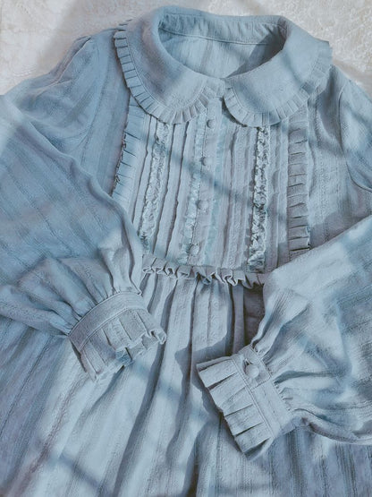 Yilia - J-fashion Ruffle Cotton Lolita Blouse