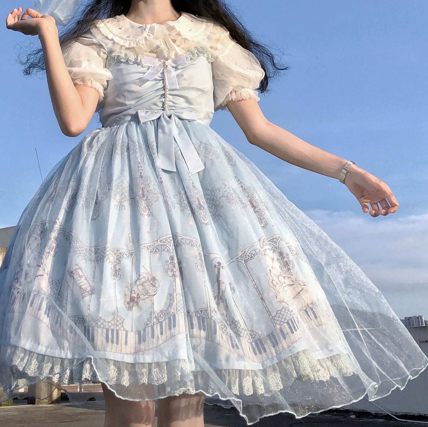 LilithEye - Elegant Lolita JSK Dream Symphony Instrument Fairy Dress