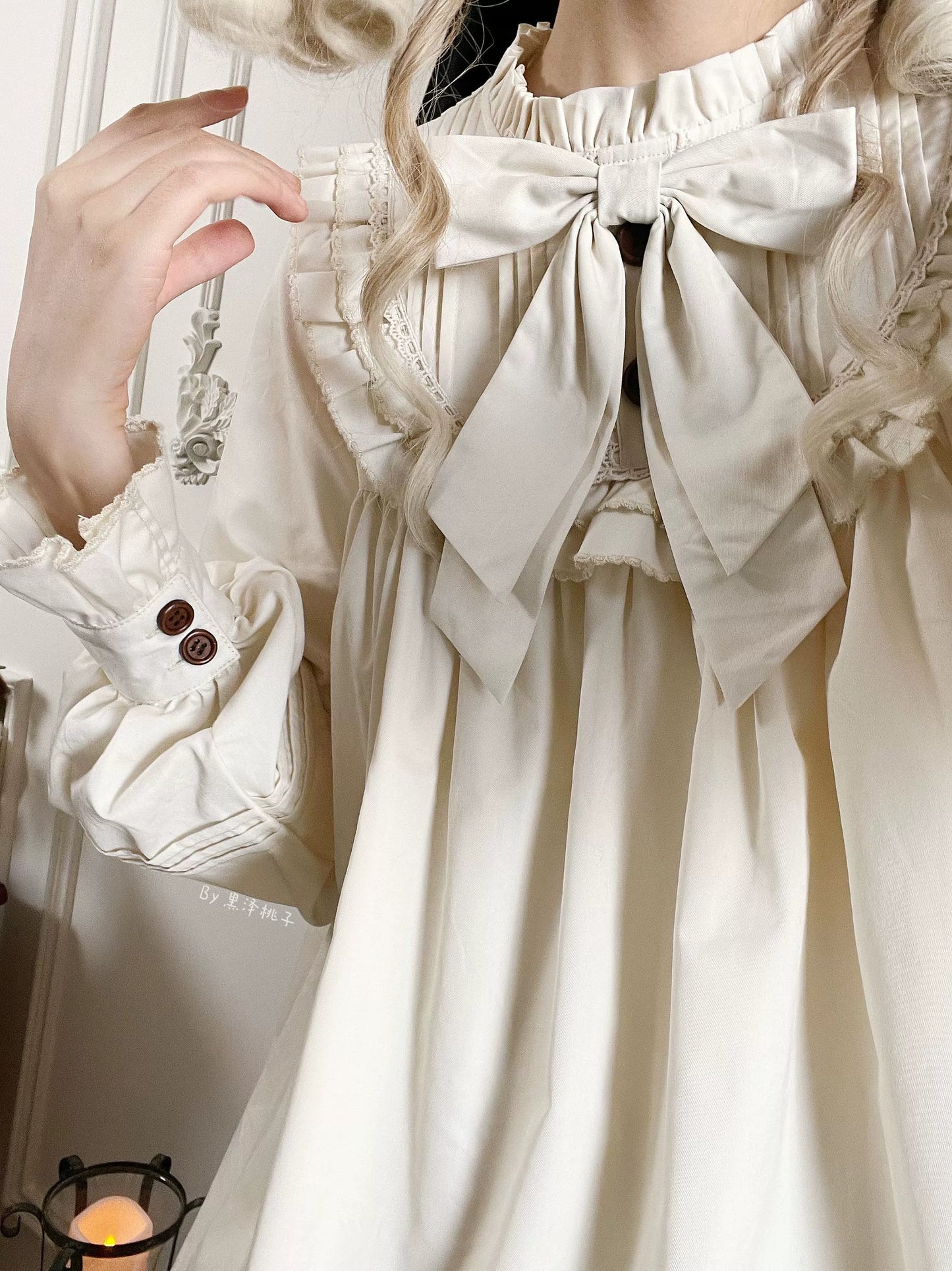 Uncle's Workshop - Lullaby - Cotton Lolita OP Dress Kawaii Lolita Bloomers