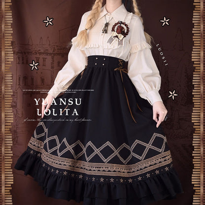 Yuan Su - Elegant Lolita Long Sleeve Blouse