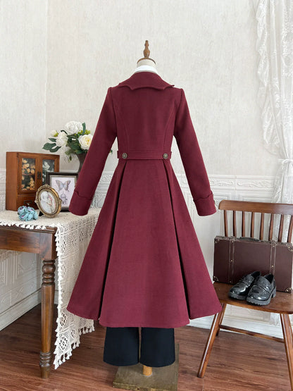 Cornfield Lolita - The Legend of Dracula - Gothic Ouji Lolita Winter Coat Set