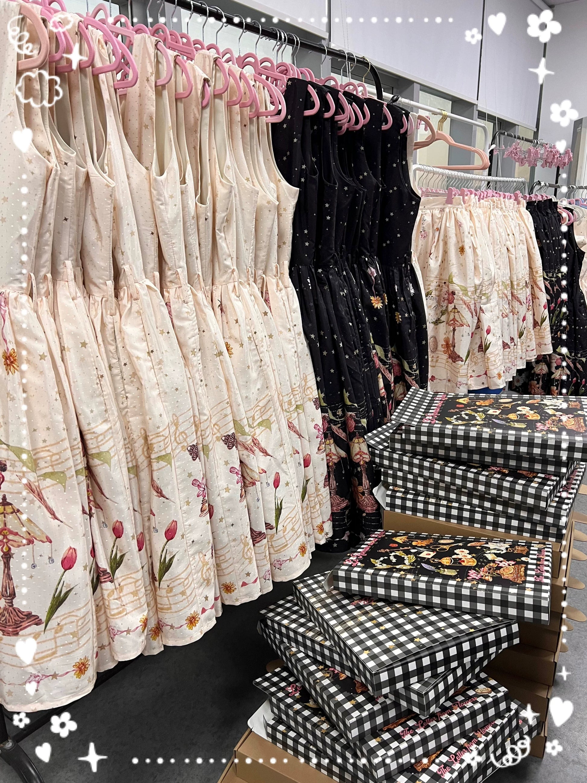 Yukines Box - Suyu Flower Sea - Elegant Lolita Dresses Floral Print JSK SK