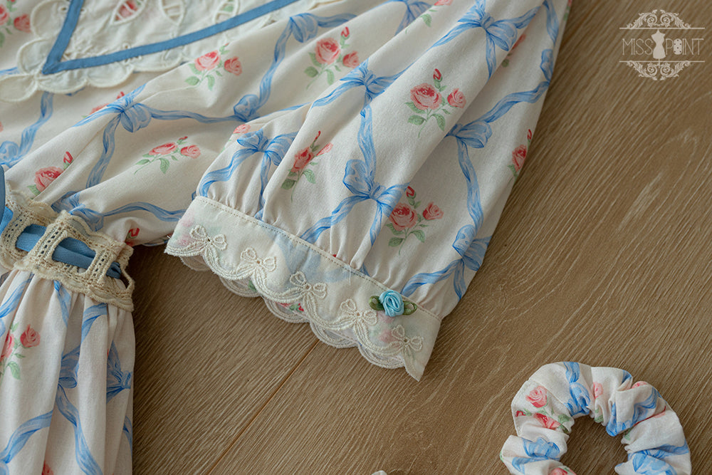 Miss Point - Happy Summer Elegant Lolita Floral OP Dress