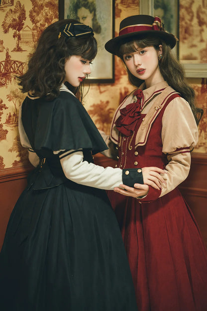 Miss Point - Elegant Lolita Coat - Golden Movement Customized Short Coat