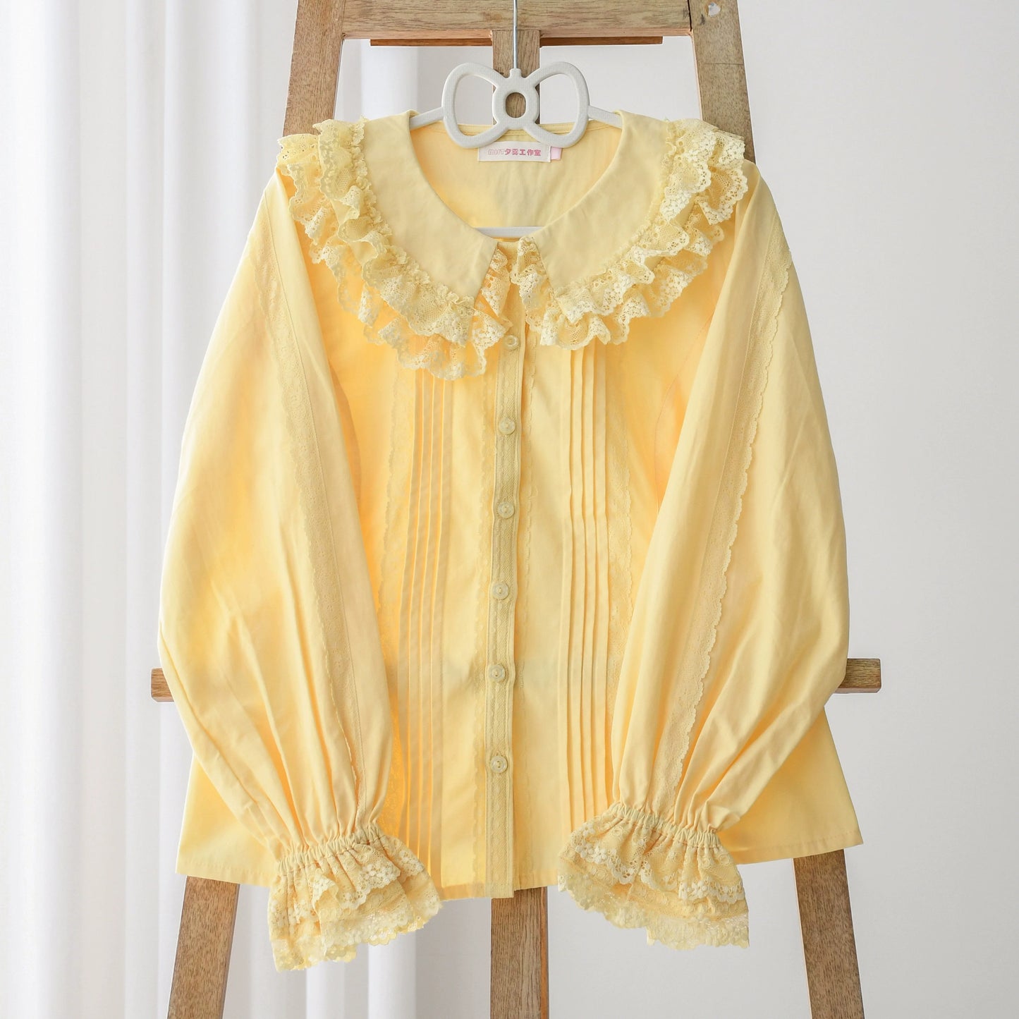 MIST - Hyde Garden - Daily Lolita Shirt Cotton Blouse Long Sleeves