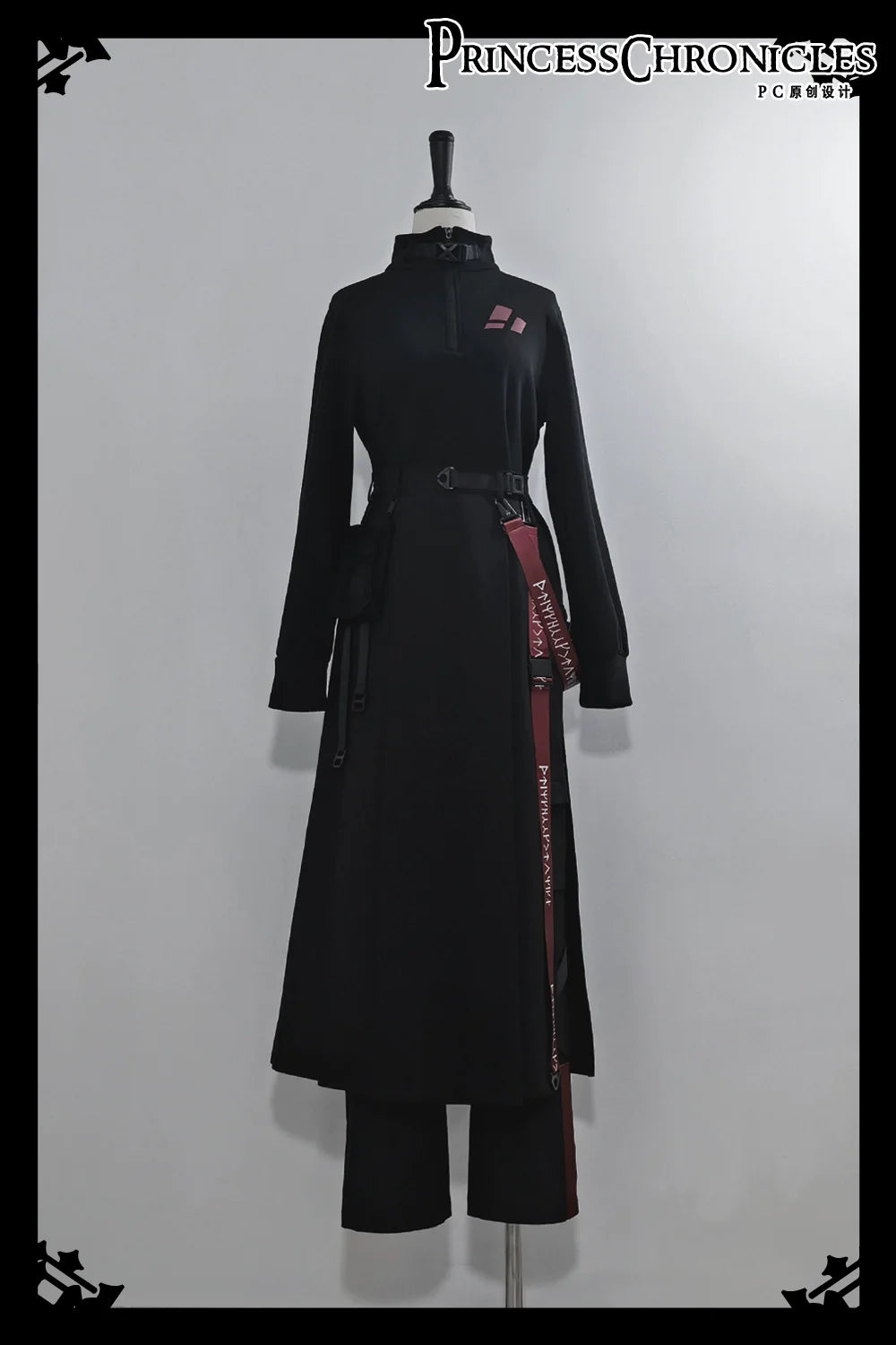 Princess Chronicles - Nameless Blade - Waste Soil Ouji Lolita Slim Black Pants