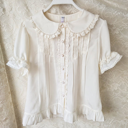 Youlan Lane - Peter Pan Collar Kawaii Lolita Blouse