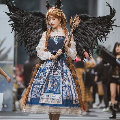 Miss Point - Dusk Bester - Egyptian Lolita Halter Attached Sleeve Blouse