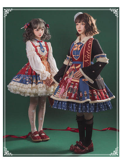 YingLuoFu - Santa Clara - Kawaii School Lolita JSK