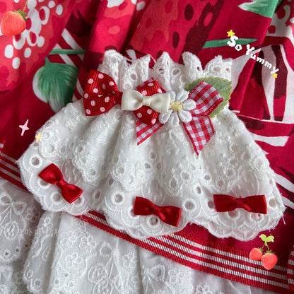 Bear Doll - Original Cute Lolita Bow Cuffs