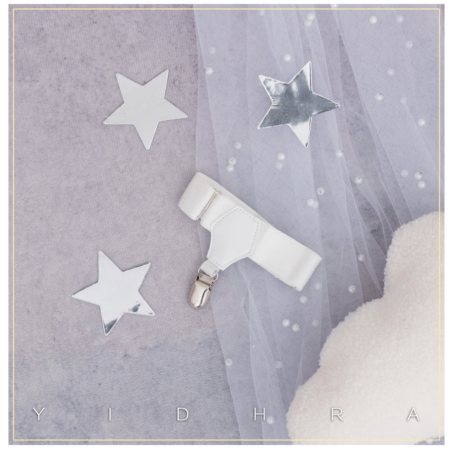 Yidhra - Lolita Tights Holdups Anti-slip Leg Clips